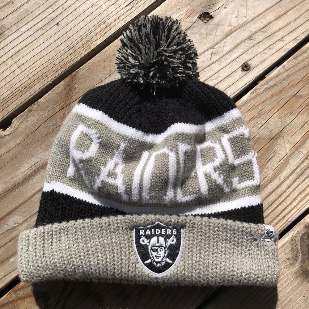 Raiders beanie